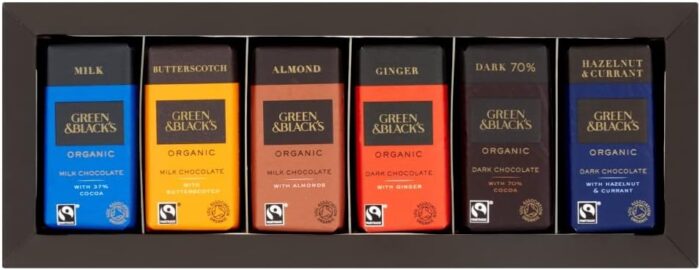 Green & Black's Organic Classic Milk & Dark Miniature Chocolate Gift Collection - Image 2