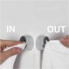nuoshen 3 Pieces Premium Adhesive Round Towel Holder, Adhesive Towel Hooks Round Wall Mount Hook Tea Towel Holder for Bathroom, Kitchen and Home, No Drilling Required - Image 4