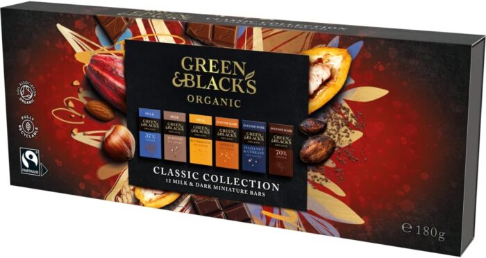 Green & Black's Organic Classic Milk & Dark Miniature Chocolate Gift Collection - Image 3