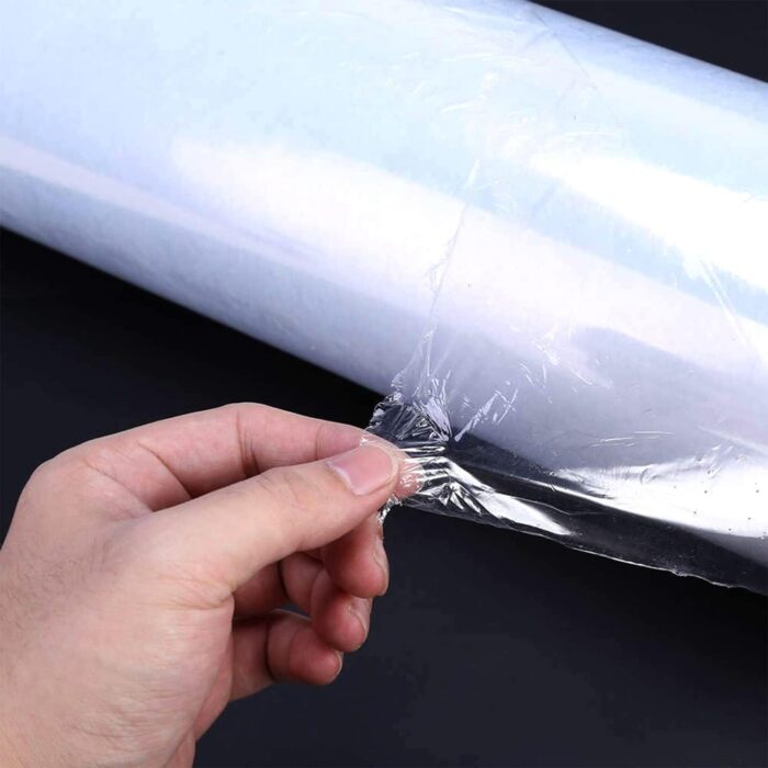 TPZ | Multi Use Strong Pallet Wrap Cling Film | Tear Resistant | Water & Moisture Proof Pallet Stretch Shrink Wrap| High-Quality Easy to Use Pallet Wrap 400mm x 250m (Clear, 1 Roll) - Image 3