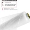 TPZ | Multi Use Strong Pallet Wrap Cling Film | Tear Resistant | Water & Moisture Proof Pallet Stretch Shrink Wrap| High-Quality Easy to Use Pallet Wrap 400mm x 250m (Clear, 1 Roll) - Image 2