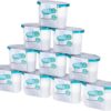 LIVIVO Pack of 10x 500ml Interior Dehumidifiers- Helps Stop Damp, Mildew, Mould Condensation Moisture Absorber Remover in Home Kitchen Wardrobe Bedroom Caravan Office Garage Bathroom, Basement