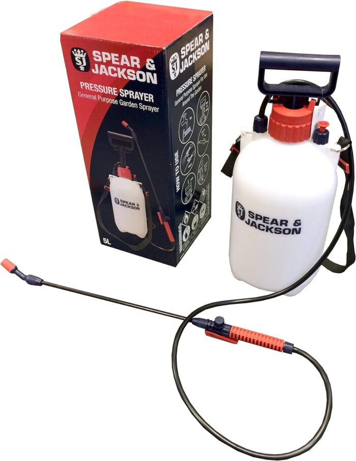 Spear & Jackson 5 Litre Pump Action Pressure Sprayer - Image 2