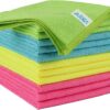 AIDEA Microfibre Cloth 12 Pack,Reusable Kitchen Microfibre Cleaning Towels Dish Cloths,Lint Free Washable Duster Rags Cloth for Home,Windows,Car,Motorbike,30 x 30 cm