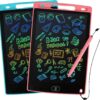 kogabanny 2 Pack LCD Writing Tablet, Doodle Scribbler Pad 8.5 inch Colorful Screen Drawing Board Learning Gift for Kids, Educational Toys for 3-6 Years Old Boys & Girls, Pink+Blue