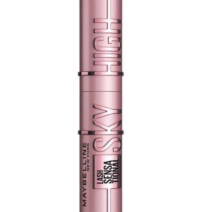 Maybelline New York Lash Sensational Sky High Mascara, Volumising & Lengthening Mascara, Washable Flake-Free Formula Infused with Bamboo Extract & Fibres, 7 ml, Shade: 01, Black