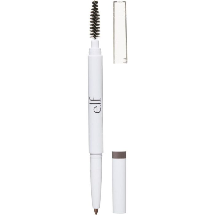 e.l.f. Instant Lift Brow Pencil, Dual-Sided, Precise, Fine Tip, Shapes, Defines, Fills Brows, Contours, Combs, Tames, Natural Brown, 0.18 g (Pack of 1)